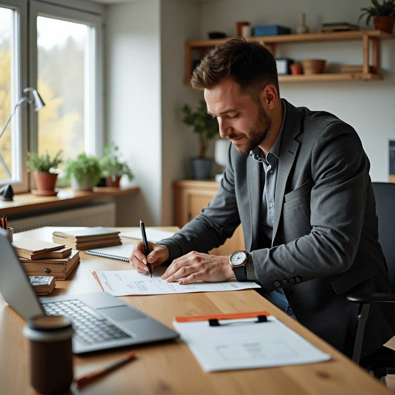 small business, entrepreneur, ecommerce, packing orders, shipping orders, home business, workspace, wooden desk, startup, small business workflow, independent seller, office equipment, work from home, wrapping paper, labels, home office, agenda, office desk